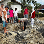 Bantuan Mengalir, Rumah Korban Kebakaran di Lalohao Konawe Mulai Dibangun