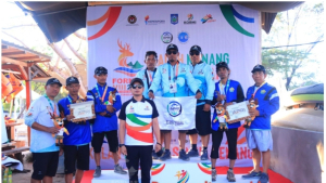 Berkat Dukungan PT. ANTAM Tbk UBPN Konawe Utara APRI Sumbang Medali Emas FORNAS VIII NTB