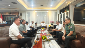 Audiensi Dengan Kasad TNI AD; Bupati Konut Gandeng TNI Membangun Bandar Udara Konasara Dan Skadron