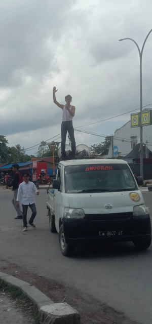 Ratusan PB.HAM Konawe Raya Geruduk DPRD Konawe Gelar Aksi Damai Dan Aman