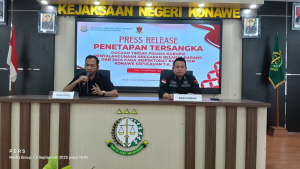 Kejari Konawe Tetapkan Dua Tersangka Kasus Korupsi Inspektorat Konkep, Inspektur Daerah Langsung Ditahan