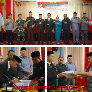 Pemda Konut Menetapkan Ranperda Menjadi Perda Dalam Mewujudkan Tata Kelola Pemerintahan Yang Transparan, Akuntabel, Dan Berorientasi Pada Kesejahteraan Masyarakat