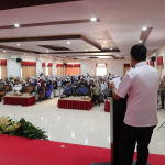 Wakil Bupati Konawe Utara H.Abuhaera Buka Muscab IV IBI Konawe Utara