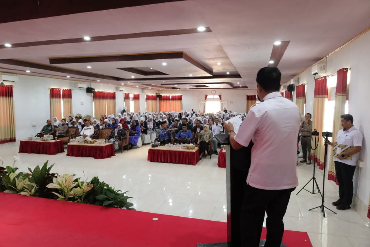 Wakil Bupati Konawe Utara H.Abuhaera Buka Muscab IV IBI Konawe Utara