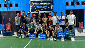 Pertandingan Bulutangkis PB. Molawe Konawe Utara Interen Season 1 2025