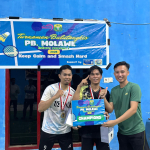 Pertandingan Bulutangkis PB. Molawe Konawe Utara Interen Season 1 2025