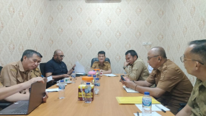 Pemkab Konawe Utara Dorong Optimalisasi PAD, Wabup H.Abuhaera Pimpin Rapat Koordinasi Lintas OPD