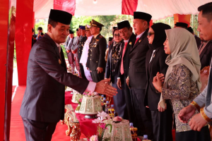 Wakil Bupati Konawe Utara Pimpin Upacara Hari Kesakitan Pancasila; Mengajak generasi muda memahami betapa pentingnya Pancasila sebagai dasar dan ideologi bangsa