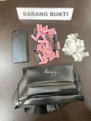 Satresnarkoba Polres Konawe Utara Ungkap Kasus Tindak Pidana Narkotika di Dua Lokasi, 45 Sachet Dugaan Sabu Diamankan