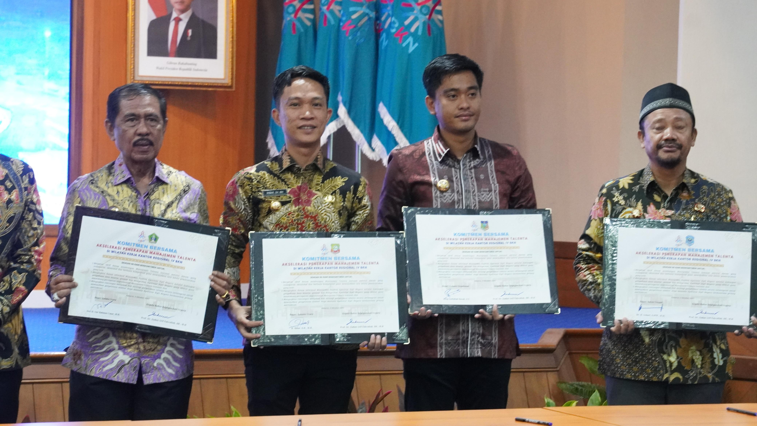 Dukung Reformasi Birokrasi, Bupati Konut H. Ikbar Teken Komitmen Meritokrasi Di BKN