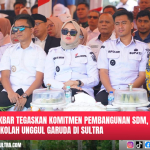 Bupati Konut Ikbar Tegaskan Komitmen Pembangunan SDM, Hadiri Peluncuran Sekolah Unggul Garuda Di Sultra