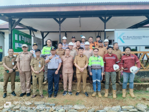 Pemda Konut Perkuat Pengawasan PAD, Wakil Bupati Abuhaera Pimpin Tim Sosialisasi Ke Perusahaan Tambang Blok Mandiodo Kec Molawe