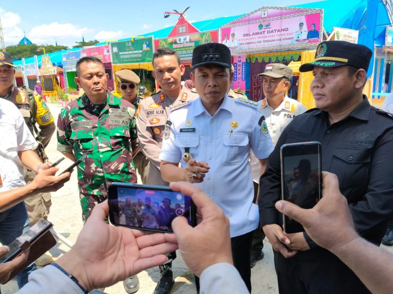 Bupati Konawe,H.Yusran Akbar.ST akan memberikan reward kepada pemenang dalam pameran expo inovasi Desa tahun 2025
