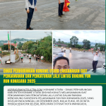 Dinas Perhubungan Konawe Utara Laksanakan Giat Pengamanan dan Pengaturan Lalu Lintas Dukung FUN RUN Konasara 2025