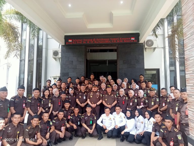 Jaksa Agung RI Lakukan Sidak Di Kejari Konawe: Soroti Kebutuhan Pegawai Dan Mutu Pelayanan Publik