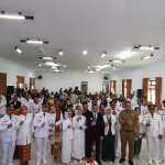 Bupati Konawe H.Yusran Akbar,S.T melantik sejumlah penjabat lingkungan pemerintah kabupaten Konawe yang berjumlah 120 orang