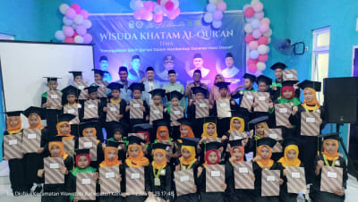 Wisuda Akbar Khatam Al-Qur’an Se-Kecamatan Wawotobi, Wujud Komitmen BKPRMI Cetak Generasi Qur’ani