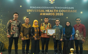 Capai 97,88 Persen, Pemkab Konawe Utara Sabet UHC Award 2026 Kategori Utama