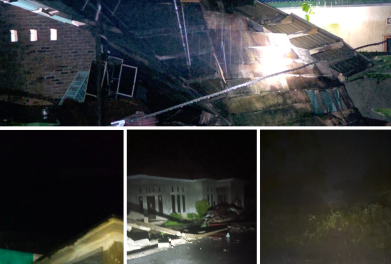 Cuaca Buruk Terjang Konawe Utara, Puluhan Rumah Warga Rusak Parah