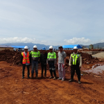 PT Bumi Konawe Minerina Salurkan Program CSR, Timbun Pembangunan Masjid dan Perumahan Warga Desa Tapunggaya