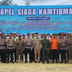 Bersama Bupati Konawe Utara, Kapolres Konut Pimpin Apel Siaga Kamtibmas Wujudkan Ramadhan 1447 H Aman Kondusif
