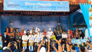 Bupati Konawe Utara Hadiri HUT ke-66 Kabupaten Konawe, Perkuat Sinergi dan Kolaborasi Antar Daerah