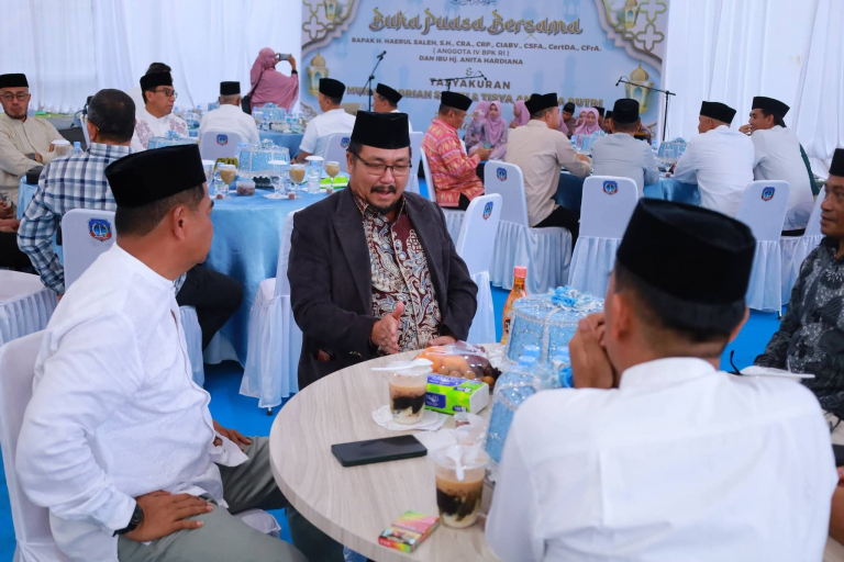 Mewakili Bupati, Sekda Konut Hadiri Buka Puasa Bersama Anggota IV BPK RI di Kolaka