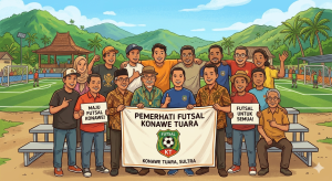 Pemerhati Futsal Usul Muladis, Nahkodai Asosiasi Futsal Konawe Utara