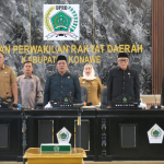 DPRD Konawe Menyampaikan Laporan Pertanggung JawabaN ( LKPJ) Tahun Anggaran 2025 Dalam Rapat Paripurna