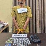 Satresnarkoba Polres Konawe Utara Amankan Seorang Pria Bawa 56 Paket Sabu Siap Edar di Andowia