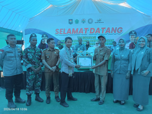 Camat wonggeduku Edy Kurniawan,S.H.optimis Desa Tetemotaha juara lomba desa