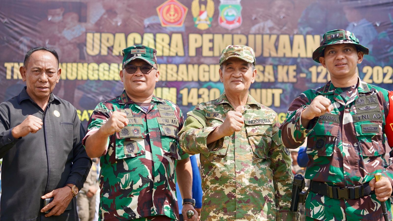 TMMD ke-128 Resmi Dibuka, Wabup Konawe Utara Tekankan Sinergi TNI–Pemda Bangun Desa