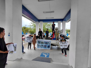 HIPPMAWA Gelar Aksi, Soroti Kualitas Pendidikan di SMAN 1 Sawa Kendari