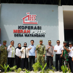 Bupati Konut Ikuti Peresmian Operasional 1.061 Koperasi Merah Putih Bersama Presiden Prabowo
