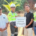 PT. Bumi Konawe Minerina Bangun Infrastruktur Drainase di Desa Tapunggaya