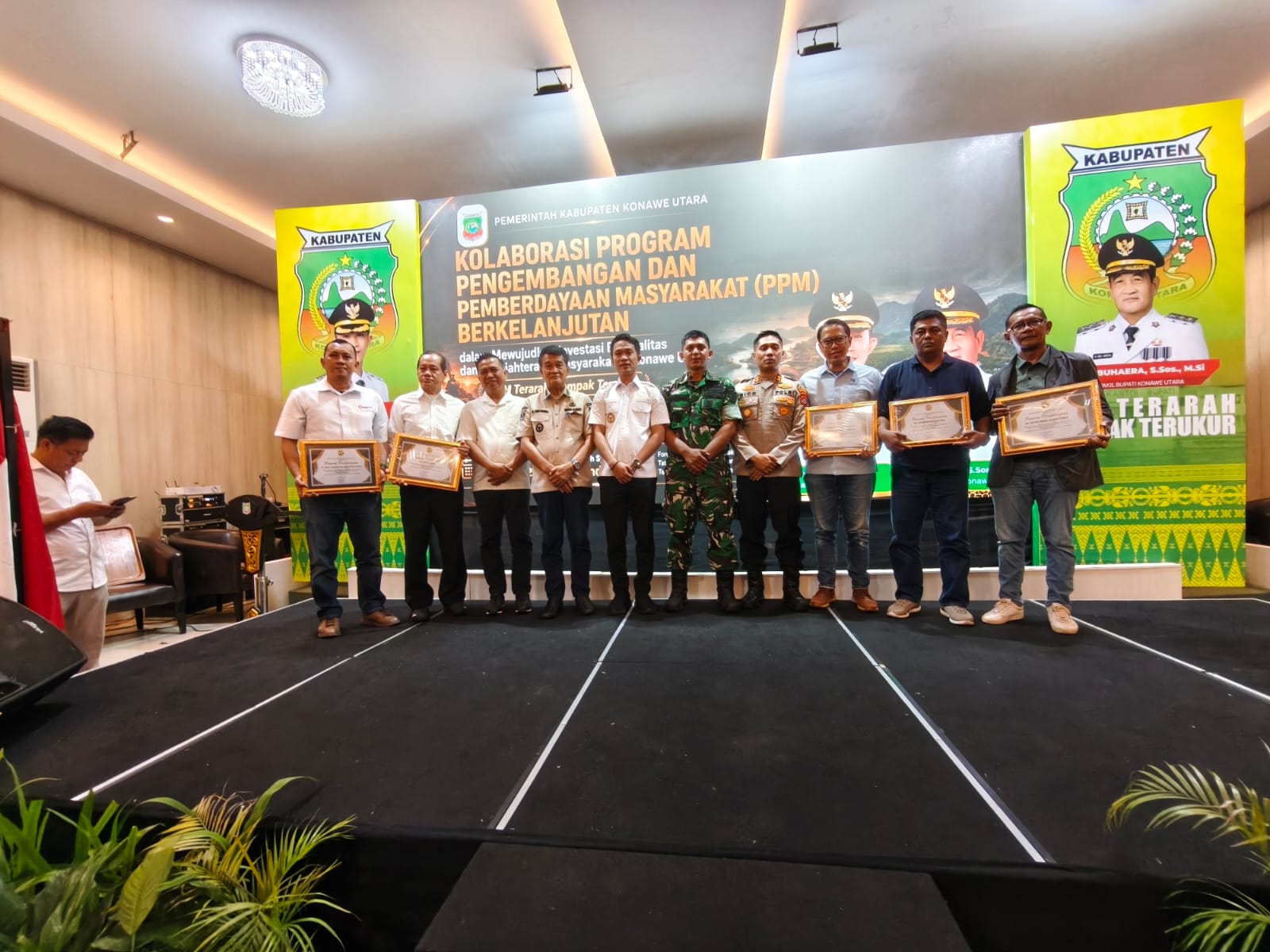 PT. BKM Raih Penghargaan Bupati Konawe Utara dalam Rakor PPM Berkelanjutan