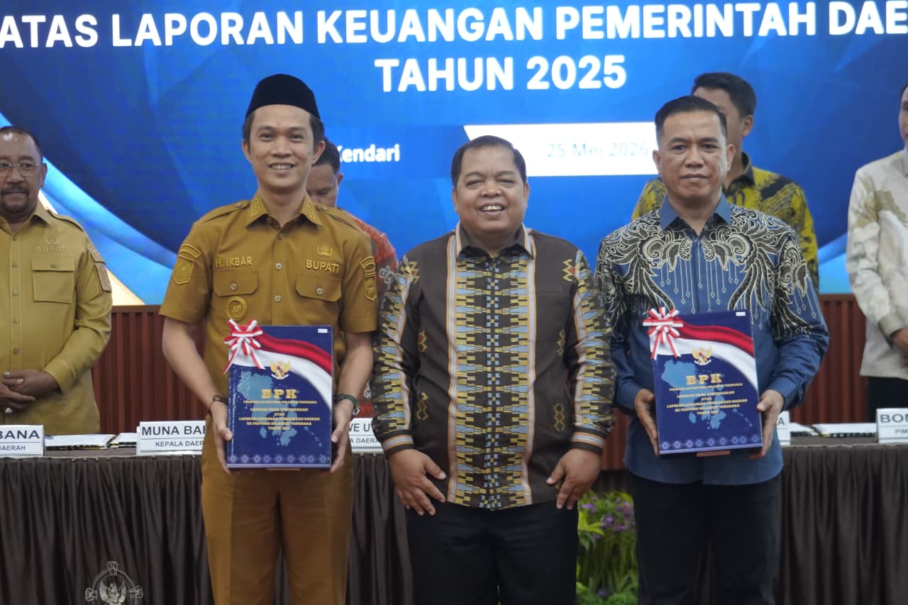 Di Bawah Kepemimpinan H. Ikbar-H. Abuhaera, Konut Pertahankan WTP 9 Kali Beruntun