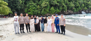 Libur Idul Adha, Polsek Sawa Intensifkan Pengamanan Destinasi Wisata, Ratusan Pengunjung Nikmati Liburan Dengan Aman