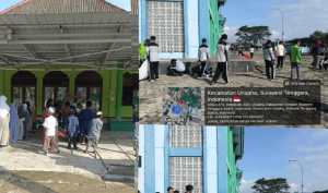 Kemenag Konawe Laksanakan Geber Masjid Serentak, Libatkan ASN, Guru dan Siswa Madrasah di Seluruh Kecamatan