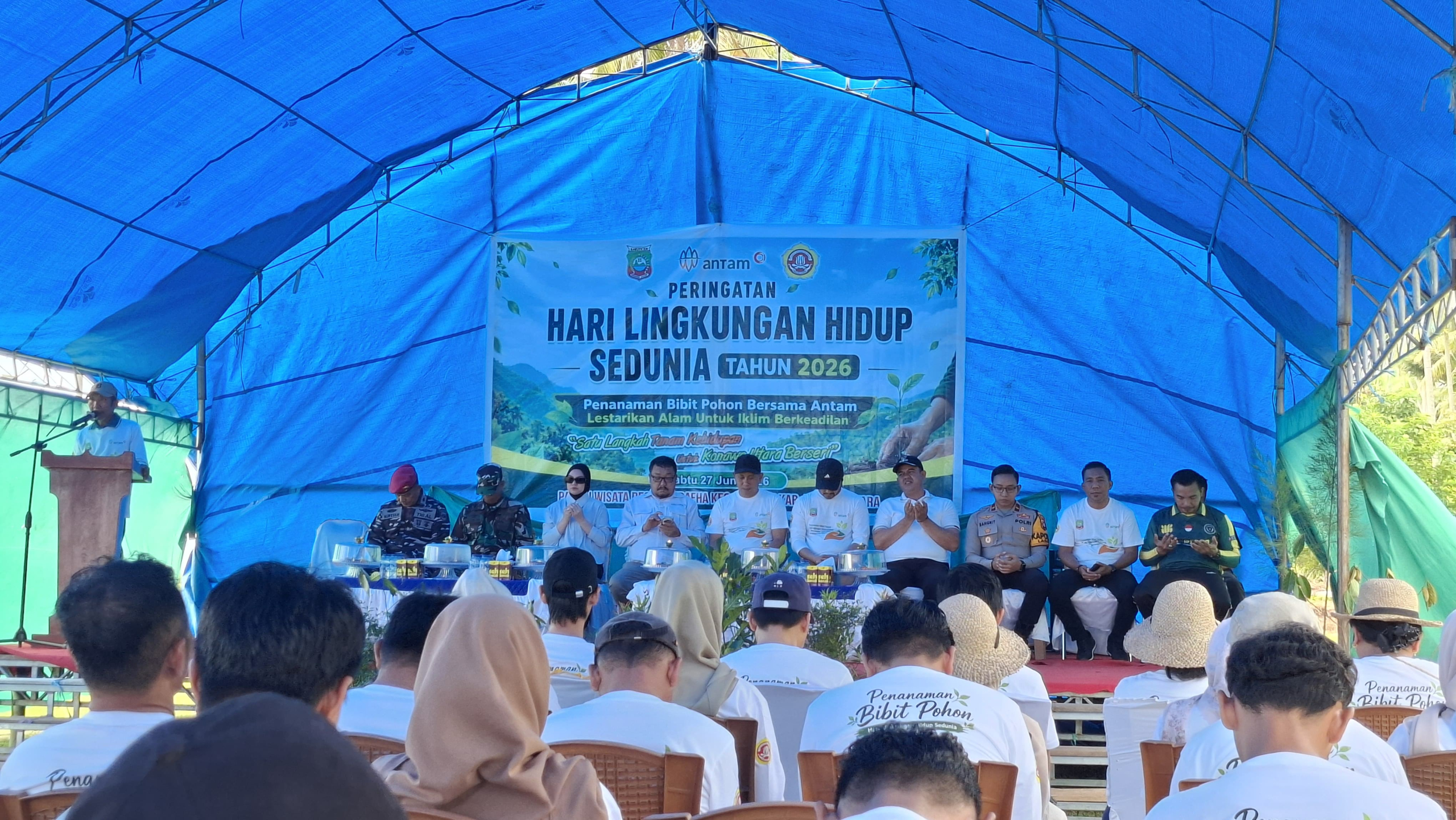 PT ANTAM dan Karang Taruna Konawe Utara Tanam 300 Pohon, Wujud Nyata Kepedulian Lingkungan dan Pemberdayaan Pemuda