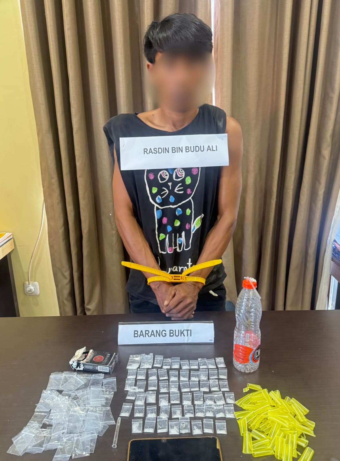 Diduga Edarkan Sabu, Warga Lasolo Kepulauan Ditangkap dengan Barang Bukti 18,02 Gram