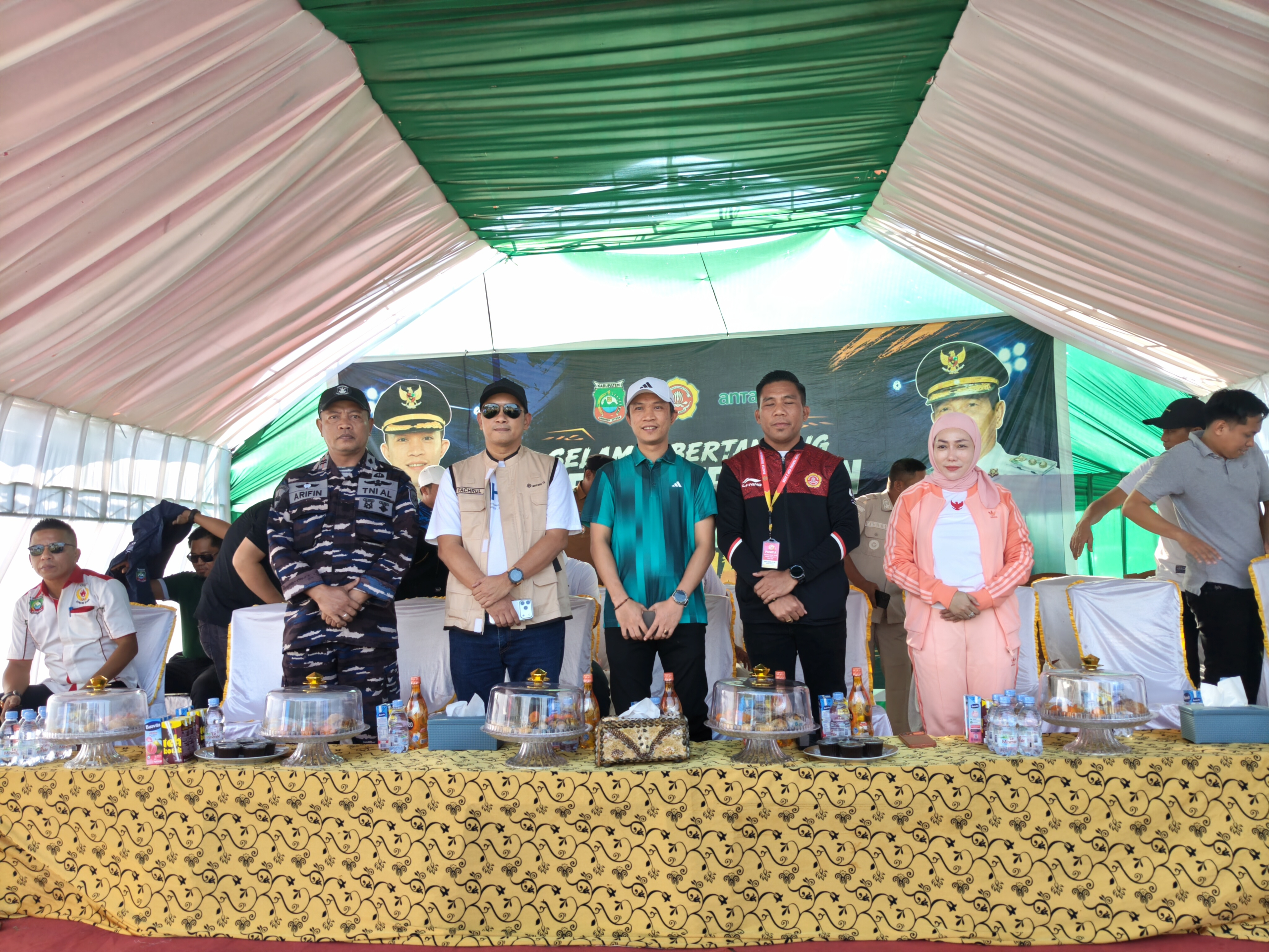 PT ANTAM Jadi Sponsor Utama Open Turnamen Karang Taruna Cup I, Dorong Lahirnya Atlet Berprestasi Konawe Utara