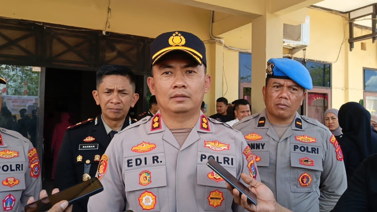 Kapolres Konawe Edi Raharjono,S.I.K.,M.Si., komitmen Untuk Memastikan Seluruh Perkara Tidak Mandek di Tangani Polres Konawe