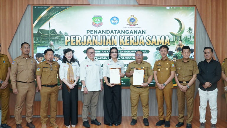 Pemkab Konawe Utara Gandeng Yayasan Putera Sampoerna Jalankan Program Sekolah Berdampak hingga 2029