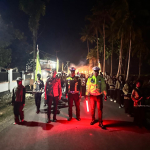 Taptu dan Pawai Obor HUT ke-81 RI, Polres Konut Turunkan 40 Personel Pengamanan