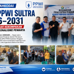Karmin Nahkodai DPD PPWI Sultra 2026–2031, Fokus Perkuat Kekompakan dan Profesionalisme Pewarta