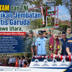 PT ANTAM dan TNI Resmikan Jembatan Perintis Garuda di Konawe Utara, Buka Akses dan Harapan Baru Warga