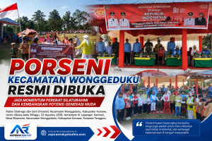 Porseni Kecamatan Wonggeduku Resmi Dibuka, Jadi Momentum Pererat Silaturahmi dan Kembangkan Potensi Generasi Muda