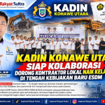 KADIN Konawe Utara Siap Kolaborasi Dorong Kontraktor Lokal Naik Kelas di Tengah Kebijakan Baru ESDM