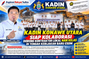 KADIN Konawe Utara Siap Kolaborasi Dorong Kontraktor Lokal Naik Kelas di Tengah Kebijakan Baru ESDM
